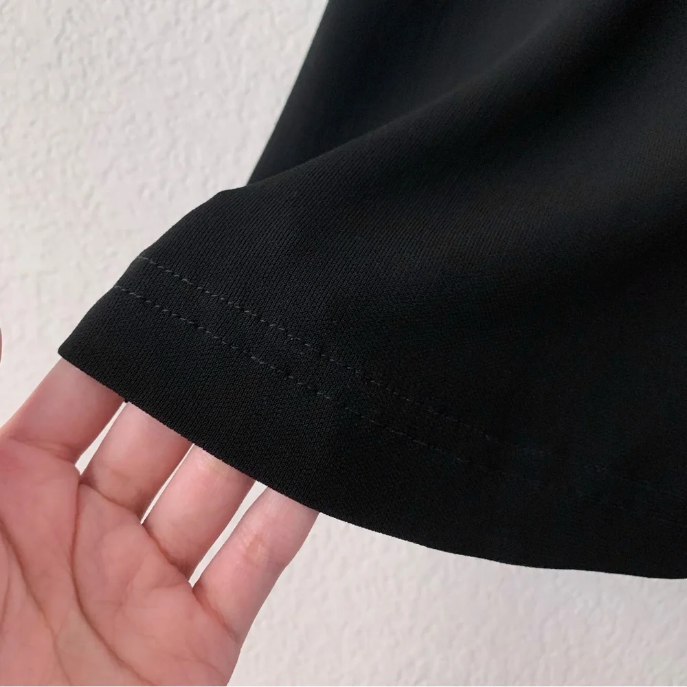 Chanel embroidered black ballet skirt